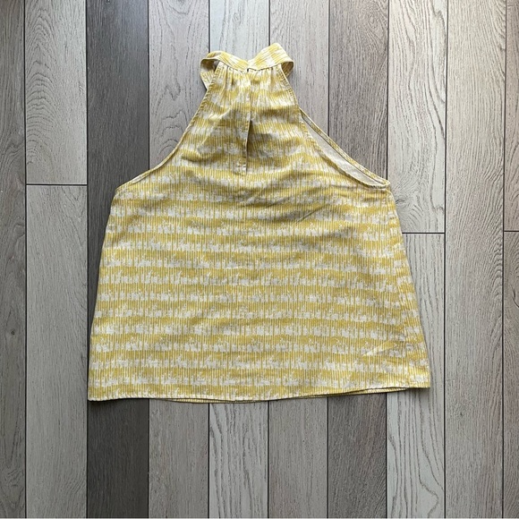 Yellow Halter Neck Women Top - Picture 2 of 6